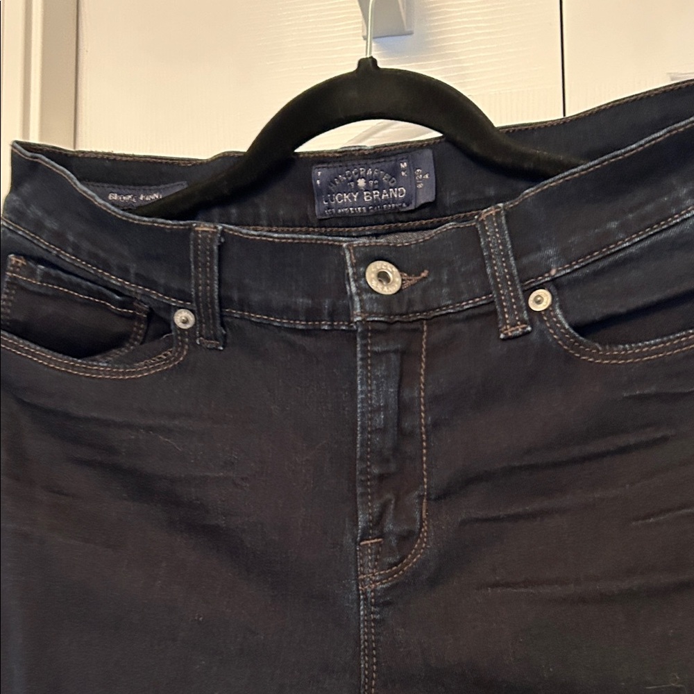 Lucky Brand Jeans, Brooke Skinny, Dark Wash, Size 8/29 Ankle
